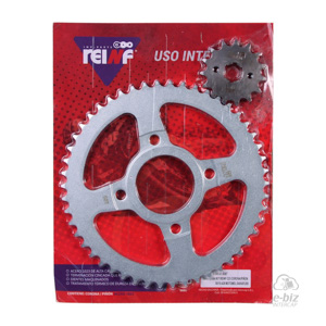 KIT REINF C23 CORONA/PIÑON 50/15-428 MOTOMEL DAKAR 200