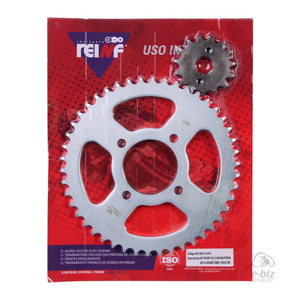 KIT REINF C23 CORONA/PIÑON 46/15-428 MOTOMEL SKUA 200