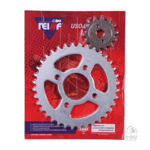 KIT REINF C23 CORONA/PIÑON 36/14-520 BAJAJ ROUSER 220 F/SF