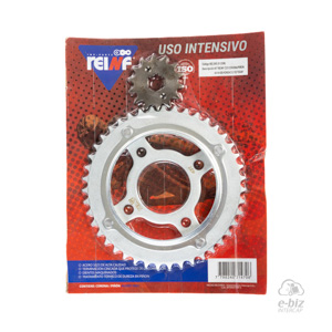 KIT REINF C23 CORONA/PIÑON 43/14-428 HONDA CG 125 TODAY