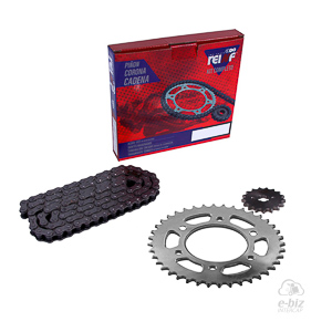 KIT REINF C23 CORONA/PIÑON/CADENA 40/14-428-136L YAMAHA FZ16