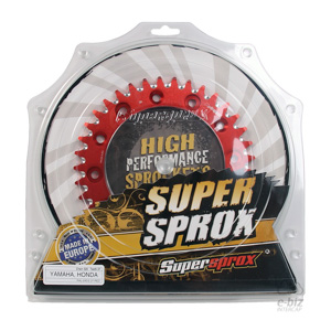 CORONA ALUMINIO SUPERSPROX 245/2 37T-520 ROJO HONDA XR 250 TORNADO
