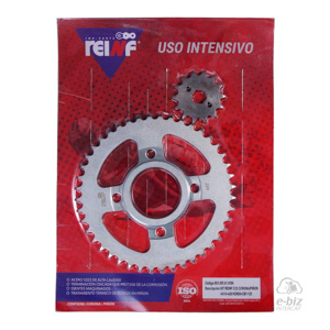 KIT REINF C23 CORONA/PIÑON 44/14-428 HONDA CB1 125/CB 125 TWISTER