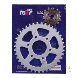 KIT REINF C45 CORONA/PIÑON 39/14-520 BAJAJ ROUSER 200 NS/AS