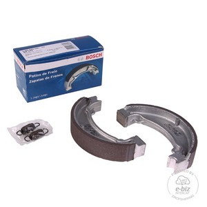 ZAPATA FRENO BOSCH ZANELLA RX150 Y SIMILARES DEL./TRAS. (130MM)