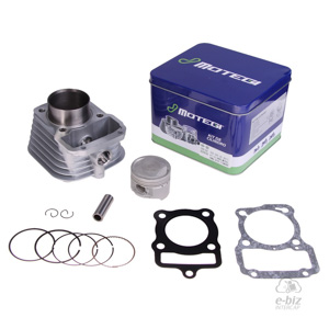 KIT CILINDRO MOTEGI ALUMINIO HONDA CG125 TITAN 2000 (D.56.5MM-PERNO 13MM)