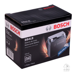 BATERIA BOSCH BB4LB GILERA F110/ HONDA S70/CRF70/ ZANELLA HOT