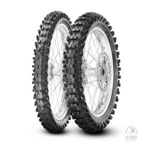 JUEGO DE CUBIERTAS SCORPION MX MIDSOFT (80/100-21)(100/90-19)
